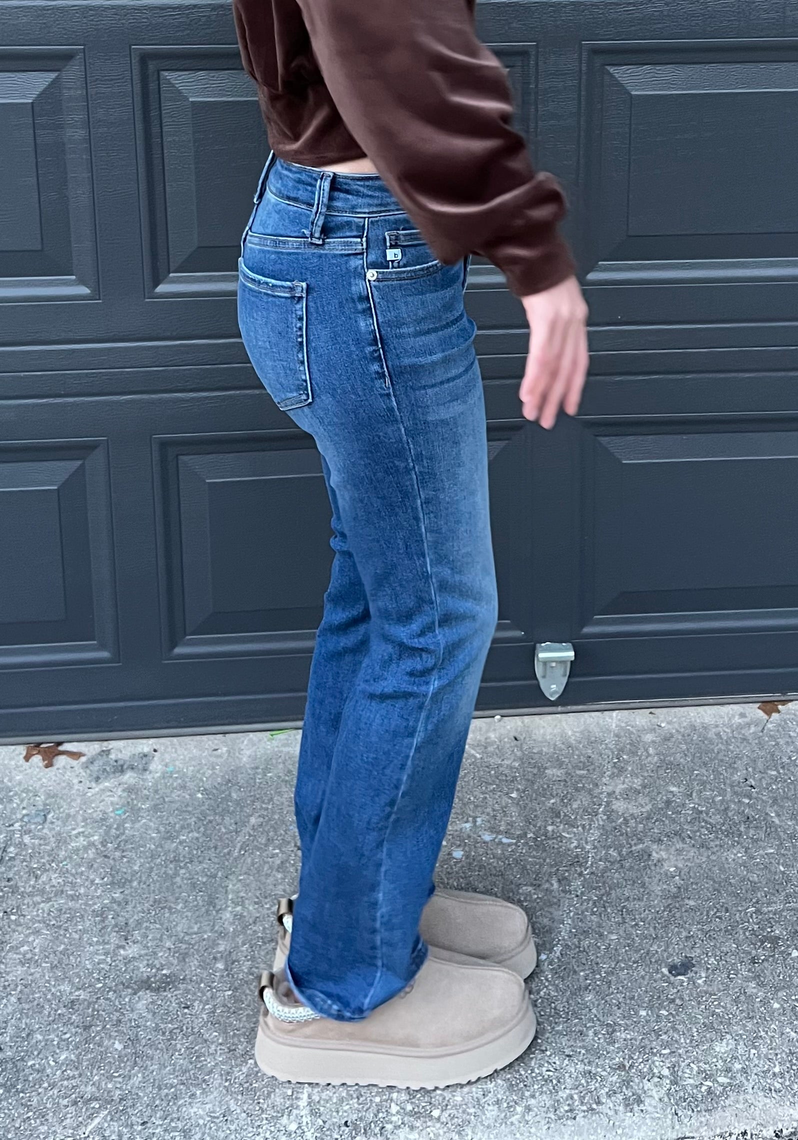 Sasha Full Size Jeans with Short Inseam