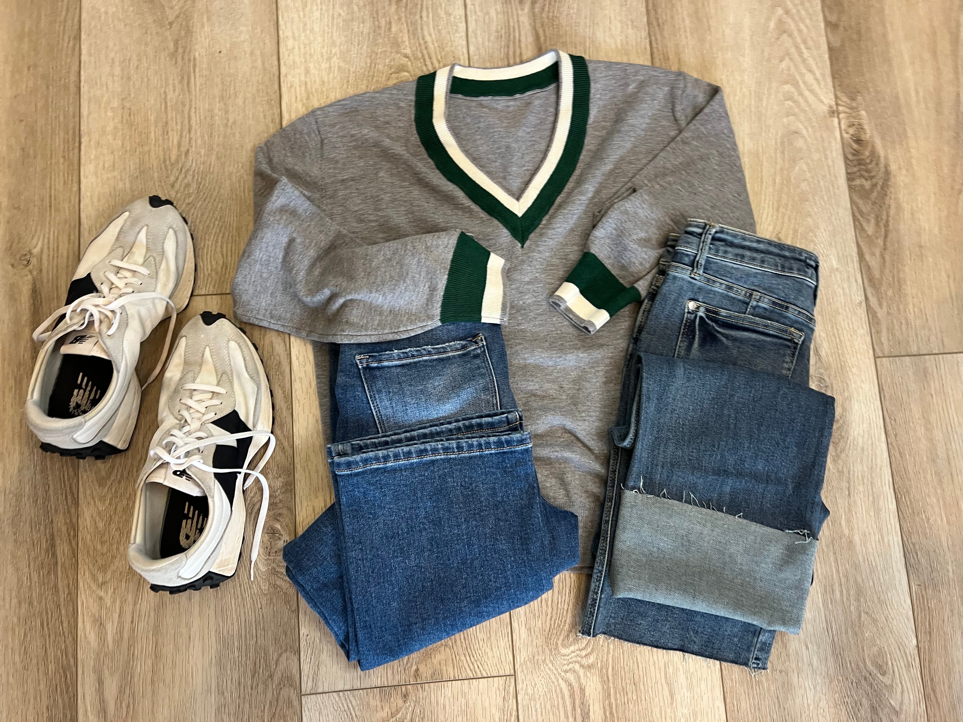 Julie Straight Jeans with Raw Hem